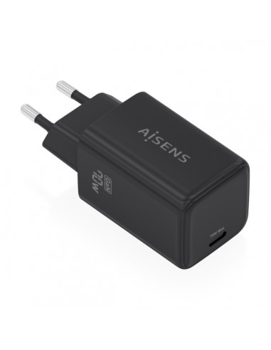 Aisens Cargador GAN 70W - 1x USB-C PD3.2 QC4.0 - Color Negro