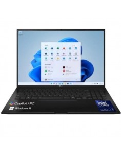 LG Gram 16Z90TL-G.AU85BN Portatil 16" Intel Core Ultra 7 258V - 32GB DDR5 - 512GB SSD - Windows 11 Home - Color Negro -