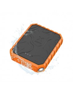Xtorm Xtreme Power Rugged Powerbank 10.000 mAh 20W - 1x USB-C-2X USB A - QC 3.0 - IP65 - Linterna - Compacta y Elegante -