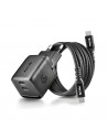 NGS Bud 45W-C Nano Cargador GaN Universal de Pared 45W Ultrarapido - 2x USB-C PD3.0 PPS - Color Negro