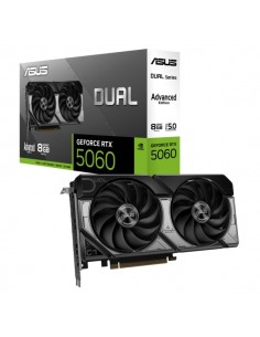 Asus GeForce RTX 5060 Dual OC Advanced Tarjeta Grafica 8GB GDDR7 Reflex 2 RTX AI DLSS4