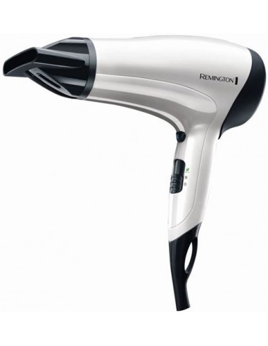 Remington Power Volume 2000 Secador de Pelo 2000W - Tencologia Ionica - 3 Termperaturas 2 Velocidades --Incluye Difusor y