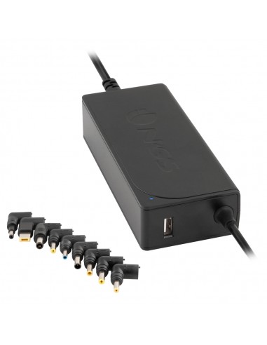 NGS Cargador Universal Automatico para Portatil 70W - 1x USB 2.0 - 9 Adaptadores