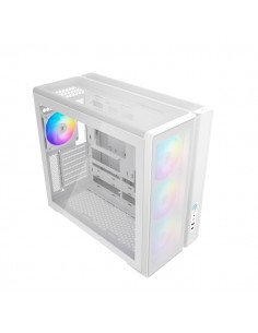 Sama S50 Caja Torre ATX - Lateral Cristal Templado - 2 x USB-A 3.0-1 x USB-C 3.2 - 1 x Audio 1 x-Micro - 4 Ventiladores