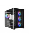 Sama V60 Caja Torre ATX - Lateral Cristal Templado Curvado-- 2 x USB-A 3.0-USB-C 3.2 - 1 x Audio-Micro - 7 Ventiladores