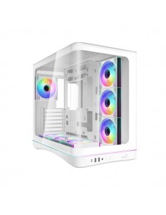 Sama V62 Caja Torre ATX - Lateral Cristal Templado Curvado - 2 x USB-A 3.0-1 x USB-C 3.2 - 1 x Audio-Micro - 7