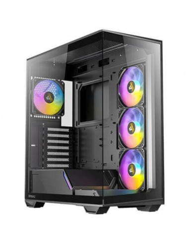 Antec Constellation C3 ARGB Caja ATX - Cristal Templado - 1 x USB-A 3.0-1 x USB-C 3.2 - 1 x Audio-Micro - 4 Ventiladores