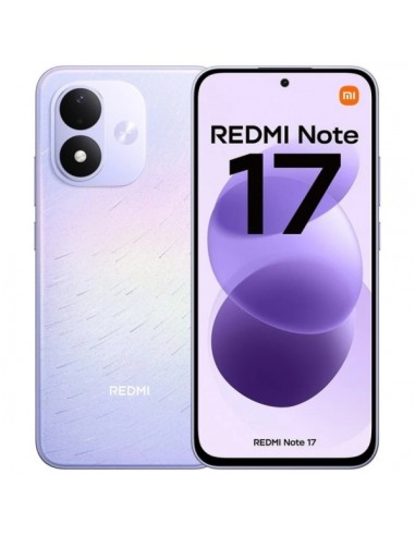 Xiaomi Redmi Note 17 Smartphone Pantalla 6.99" - 4GB - 128GB - Camara Principal 50MP - Bateria 770mAh - Color Purpura