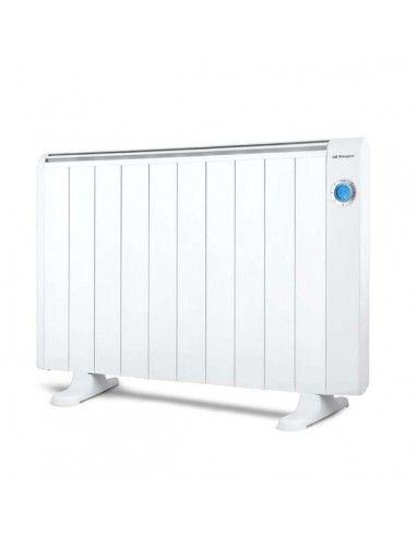 Orbegozo RRE 1810 Emisor Termico de Aluminio - Potencia de 1800W - Programacion Semanal - Tecnologia RealWarm Elements -