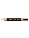Posca PC-5M Marcador de Pintura - Base al Agua - Punta de Bala 1.8-2.5mm - Resistente a la Luz - Color Rosa Empolvado