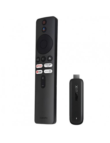 Xiaomi TV Stick 2nd Gen Reproductor Portatil de Contenidos Streaming WiFi-Mando a Distancia - 1080P 60Hz - Google TV -