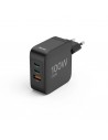 Hama Gan 100W Cargador de Pared - 2x USB-C-1x USB-A - Power Delivery 3.0 - Quick Charge 3.0 - Color Negro