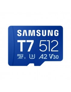 Samsung T7 Tarjeta Micro SDXC 512GB UHS-I U3 A2 V30 170MB s