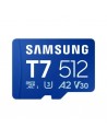 Samsung T7 Tarjeta Micro SDXC 512GB UHS-I U3 A2 V30 170MB s