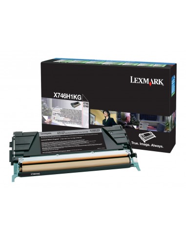 Lexmark X746 X748 Negro Cartucho de Toner Original - X746H1KG