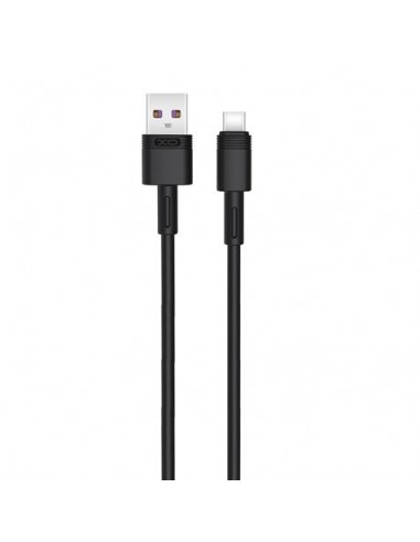 XO Cable USB-A Macho a USB-C Macho 5A - Carga Rapida-Transmision de Datos Alta Velocidad - Longitud 1m