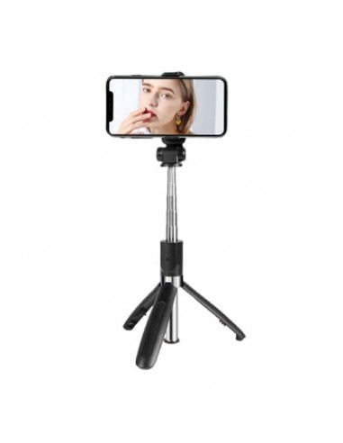 XO Tripode-Palo Selfie Bluetooth - Mango Telescopico - Altura Maxima hasta 680mm - Completamente Plegable