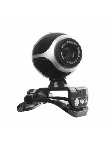 NGS XpressCam 300 Webcam 8MP - Microfono Integrado - USB-Jack 3.5mm