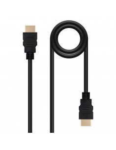 Nanocable Cable HDMI V1.4 (Alta Velocidad Hec) A M-A M 1.0m - Color Negro