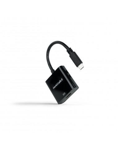 Nanocable Conversor USB-C A HDMI 4K - 15cm - Color Negro