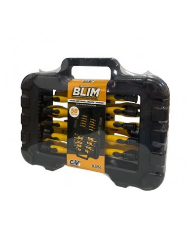 Blim Juego 58 Piezas Destornilladores y Puntas