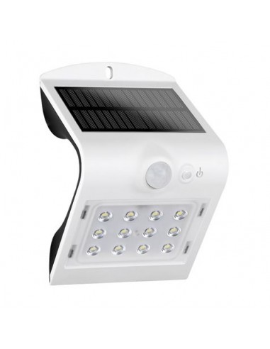 Elbat Aplique LED Solar - 1.5W - 220lm - Doble Iluminacion - Blanco
