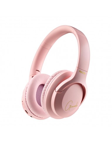 NGS Artica Greed Auriculares Bluetooth 5.1 con Microfono - Diadema Ajustable - Almohadillas Acolchadas - Autonomia hasta 46h