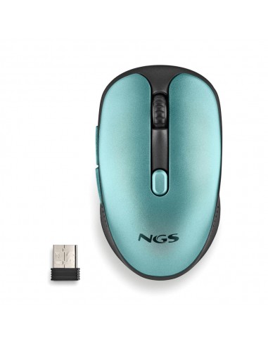 NGS Evo Rust Ice Raton Inalambrico USB 1600dpi - 5 Botones - Recargable - Uso Diestro