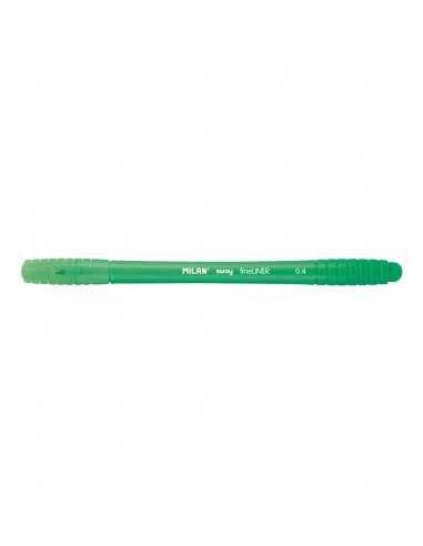 Milan Sway Fineliner Rotulador - Punta Fina 0.4mm - Ergonomico - Tinta al Agua - Color Verde