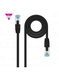 Nanocable Cable Red Cat.7 LSZH SFTP PIMF AWG26 2m - Color Negro