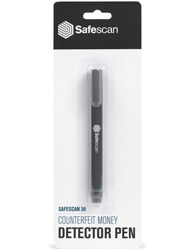 Safescan 30 Expositor de 10 Boligrafos Detectores de Billetes Falsos