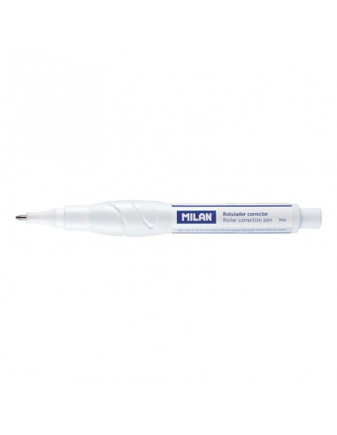 Milan Boligrafo Corrector - Punta Metalica - Capacidad 7ml