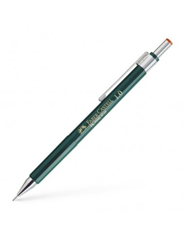 Faber-Castell TK-Fine 9713 Portaminas - Mina HB - Trazo 1mm - Goma de Borra Integrada