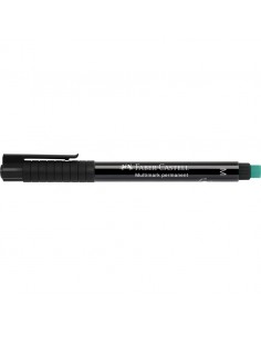 Faber-Castell Multimark Rotulador Permanente - Ancho de Trazo 1mm - Goma de Borrar Integrada - Resistente a la Luz y al Agua