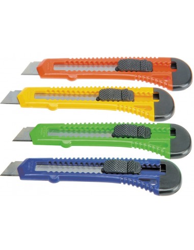 Bismark Cutter Grande Retractil - Empuñadura de Plastico - Bloqueo de Seguridad