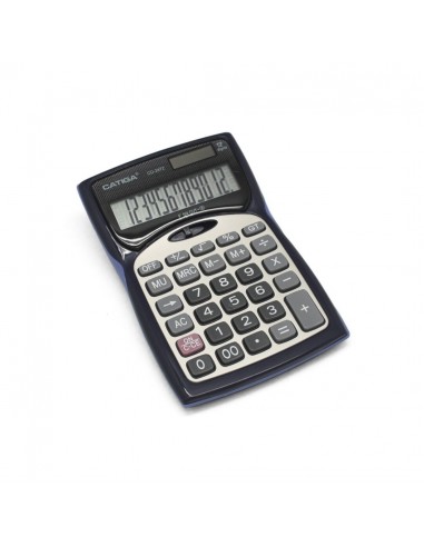 Bismark Calculadora de Sobremesa - Pantalla LCD de 12 Digitos