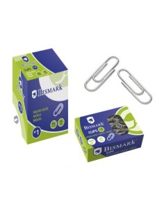 Bismark Pack de 100 Clips N 1 25mm - Niquelados
