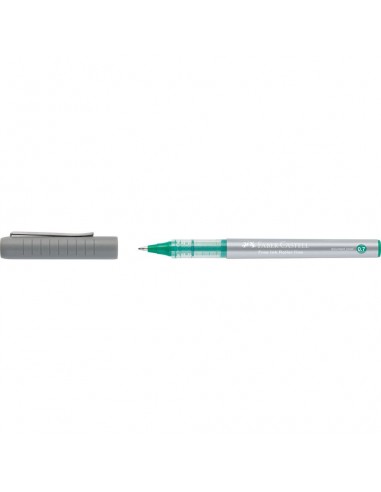 Faber-Castell Roller Free Ink Boligrafo de Tinta Liquida - Punta Conica 0 7mm - Ancho de Linea Fino - Clip de Metal - Color