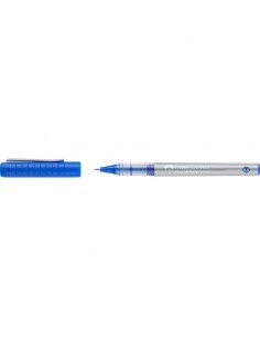 Faber-Castell Roller Free Ink Boligrafo de Tinta Liquida - Punta Conica 0 5mm - Ancho de Linea Extrafino - Clip de Metal -