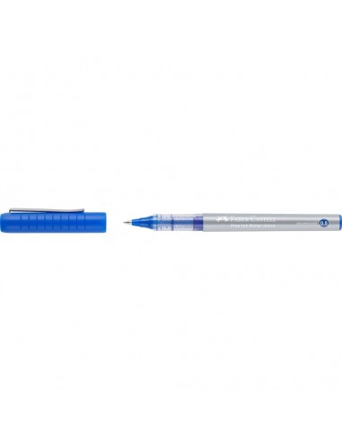 Faber-Castell Roller Free Ink Boligrafo de Tinta Liquida - Punta Conica 0 5mm - Ancho de Linea Extrafino - Clip de Metal -