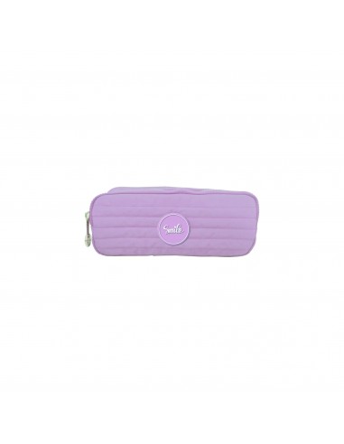 Dohe Serie Pastel Portatodo Doble - Cierre de Cremallera - Color Morado Pastel