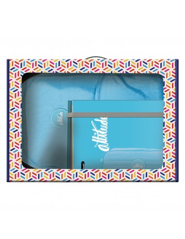 Dohe Serie Pastel Pack de Mochila Mediana-Portatodo Doble-Carpeta de 4 Anillas Formato A4 con Recambio de 100 Hojas -