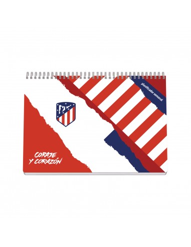 Dohe Atletico de Madrid Coraje y Corazon Planificador Perpetuo Espiral Wireo Tapa Semirigida - Encuadernacion Horizontal
