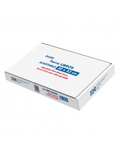 Dohe Caja de 100 Cubiertas Protectoras de Libros - Solapa Adhesiva Reposicionable - Tamaño 30x53cm - Material PVC 120 micras