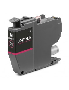 Brother LC421XL Magenta Cartucho de Tinta Generico - Reemplaza LC421XLM