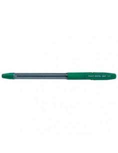 Pilot Boligrafo de Bola BPS-GP - Recargable - Punta Mediana de 1mm - Trazo de 0.25mm - Color Verde