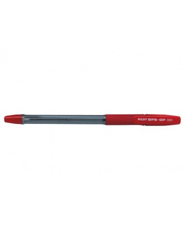 Pilot Boligrafo de Bola BPS-GP - Recargable - Punta Mediana de 1mm - Trazo de 0.25mm - Color Rojo