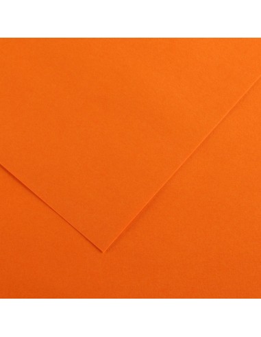 Canson Guarro Pack de 25 Cartulinas Iris A4 de 185g - 50x65cm - Color Naranja
