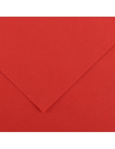 Canson Guarro Pack de 25 Cartulinas Iris A4 de 185g - 50x65cm - Color Rojo