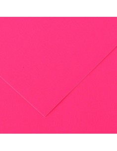 Canson Guarro Pack de 25 Cartulinas Iris A4 de 185g - 50x65cm - Color Fucsia Fluo